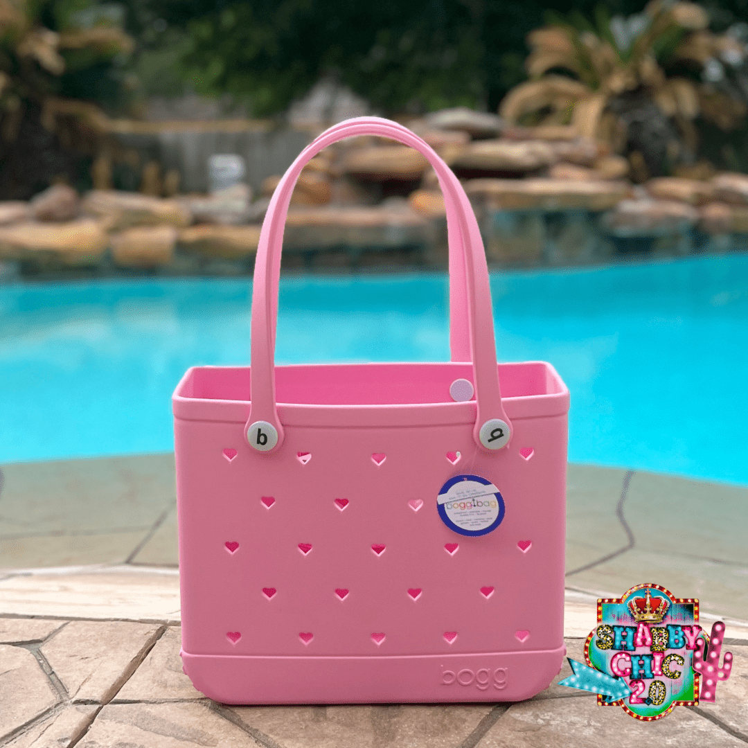Leopard Baby Pink Bogg Bag