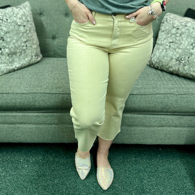 Judy Blue Crop Jeans - Bone Shabby Chic Boutique and Tanning Salon