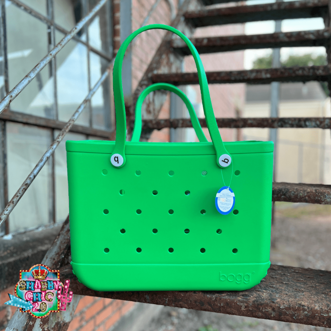 Original Bogg® Bag GREEN with envy Shabby Chic Boutique and Tanning