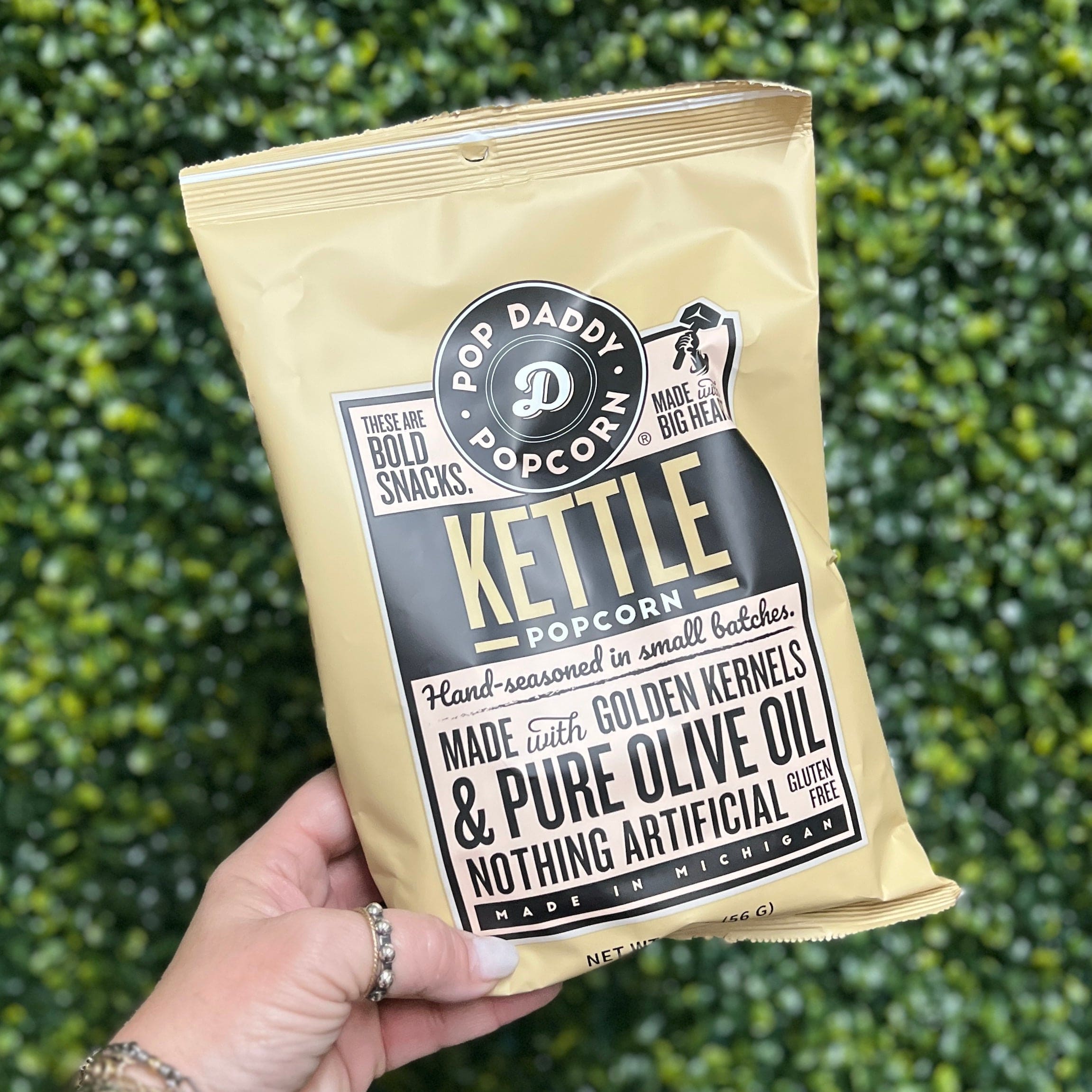 Pop Daddy Premium Kettle Corn Flavored Popcorn 2.0oz Shabby Chic