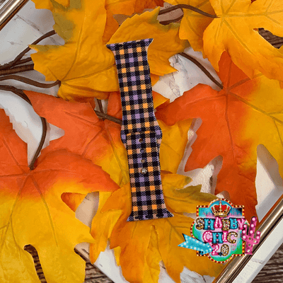 Fall Plaid Watchbands Shabby Chic Boutique and Tanning Salon