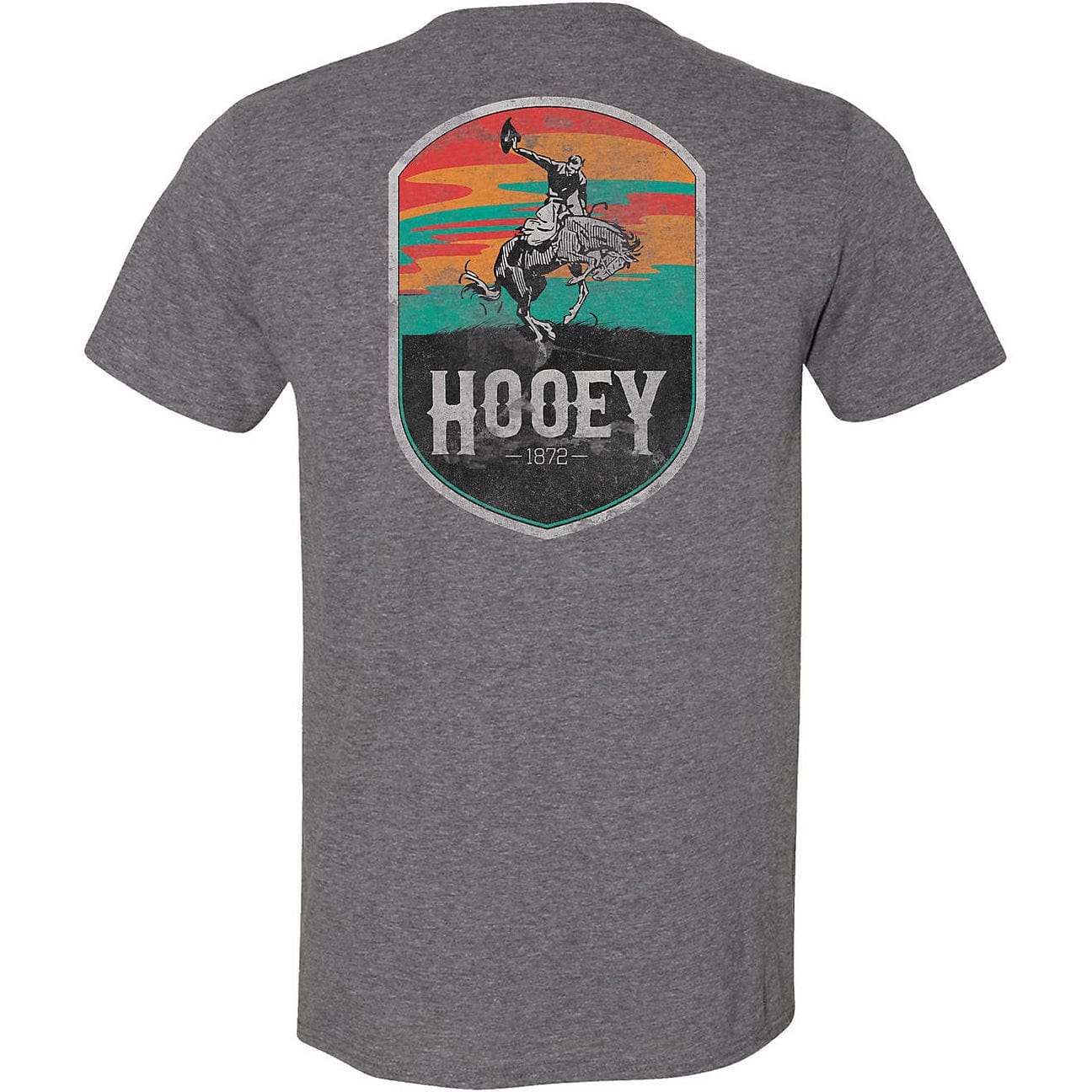HOOEY "CHEYENNE" GREY TSHIRT Shabby Chic Boutique and Tanning Salon