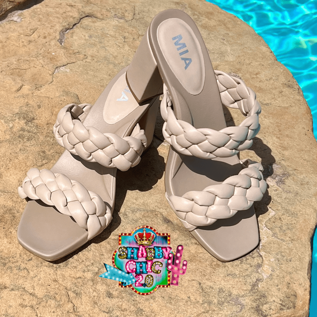MIA Braided Bei Burnap Sandals Shabby Chic Boutique and Tanning