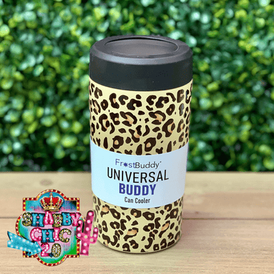 Universal Frost Buddy Shabby Chic Boutique and Tanning Salon Leopard