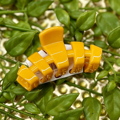 2024 Summer Edition Teleties Shabby Chic Boutique and Tanning Salon Classic Small Hair Clip - Mango