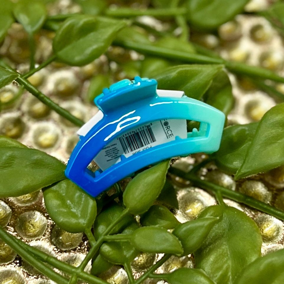 2024 Summer Edition Teleties Shabby Chic Boutique and Tanning Salon Open Tiny Hair Clip - Poolside