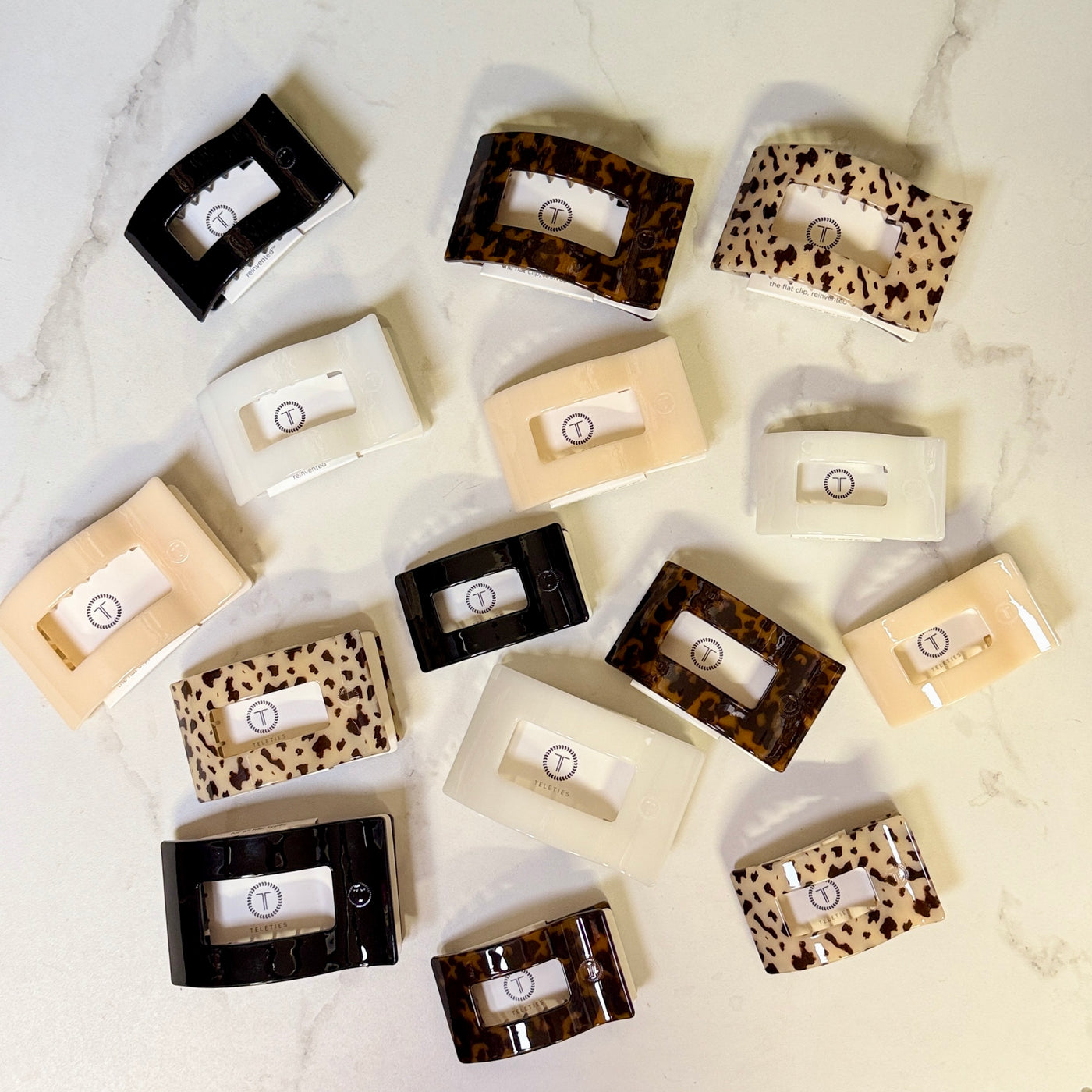 Teleties - Rectangle Hair Clip Collection