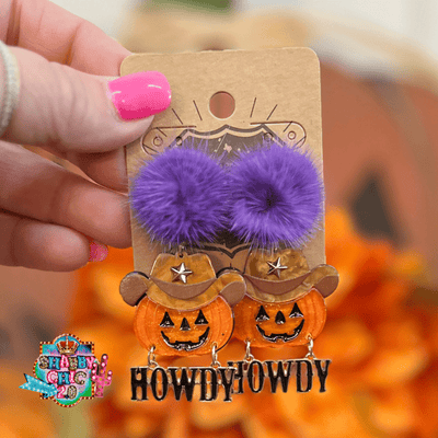 806 Howdy Jack Earrings Shabby Chic Boutique and Tanning Salon