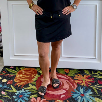 After Dark Black Skort Shabby Chic Boutique and Tanning Salon