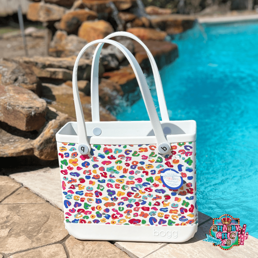 Baby Bogg® Bag Multi Leopard Shabby Chic Boutique and Tanning Salon