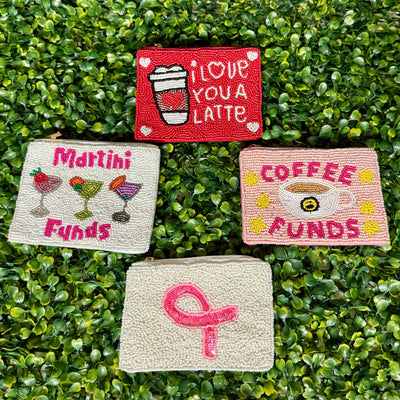 Beaded Coin Purses Shabby Chic Boutique and Tanning Salon