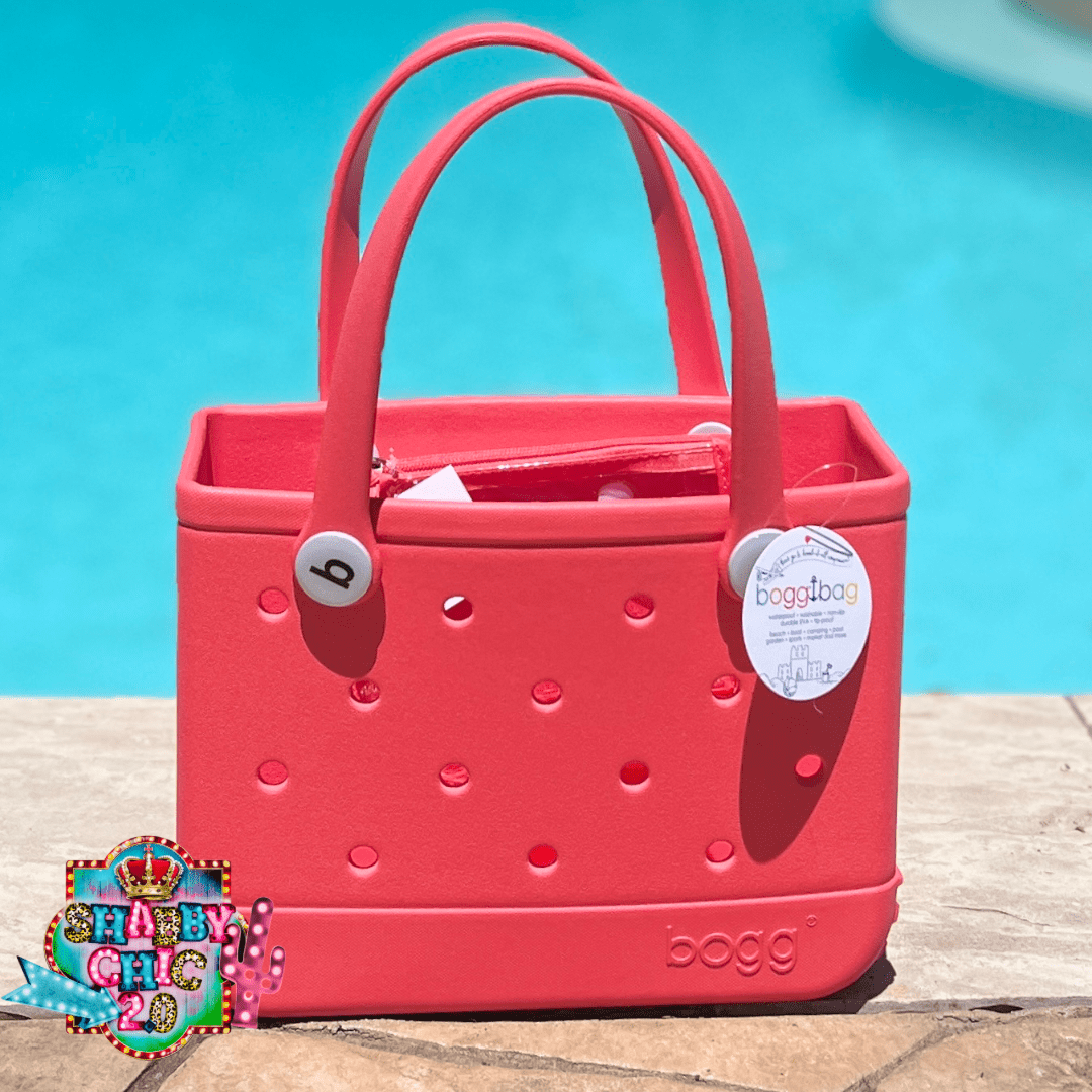 Bitty Bogg® Bag -  CORAL me mine Shabby Chic Boutique and Tanning Salon