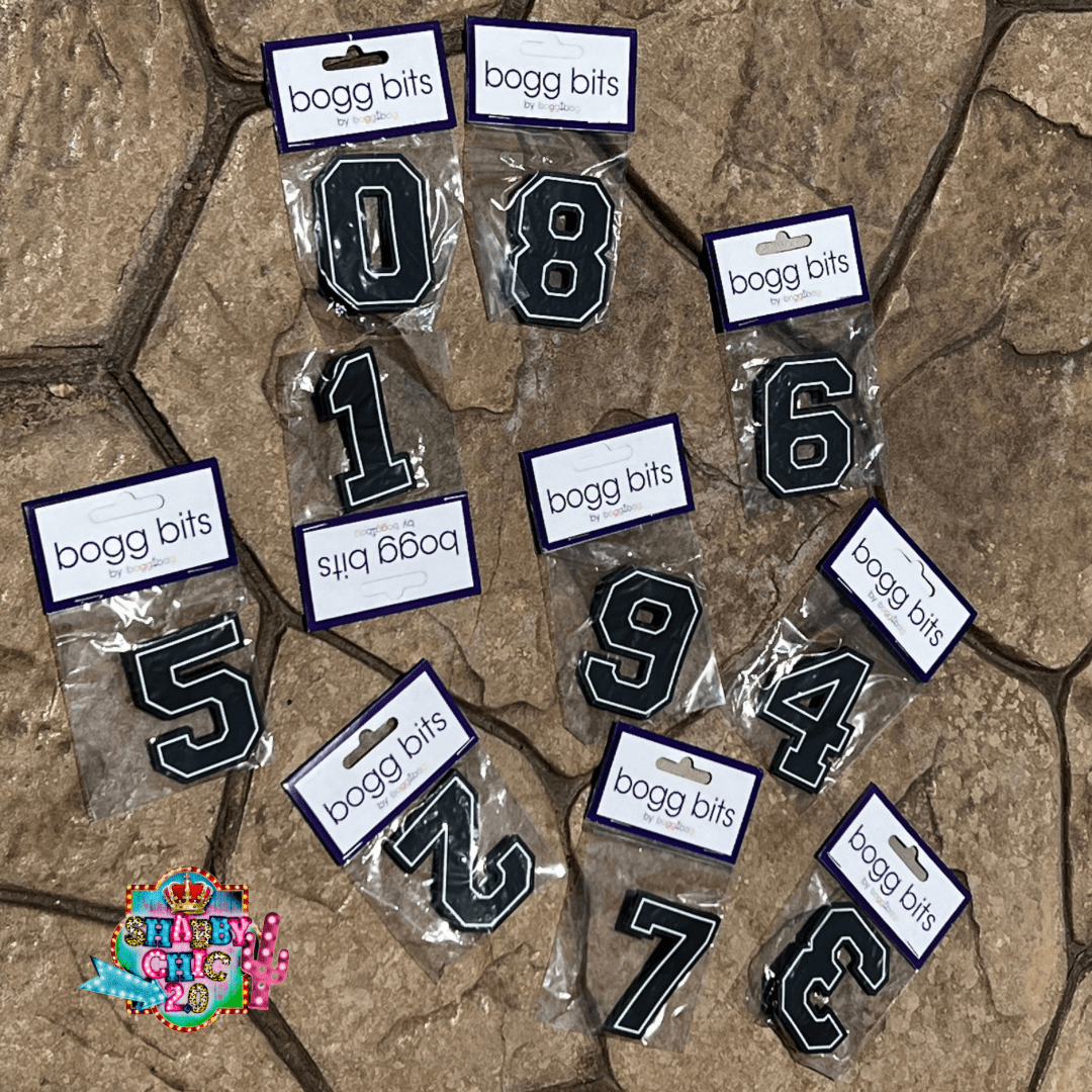 Bogg® Bits - Numbers Shabby Chic Boutique and Tanning Salon