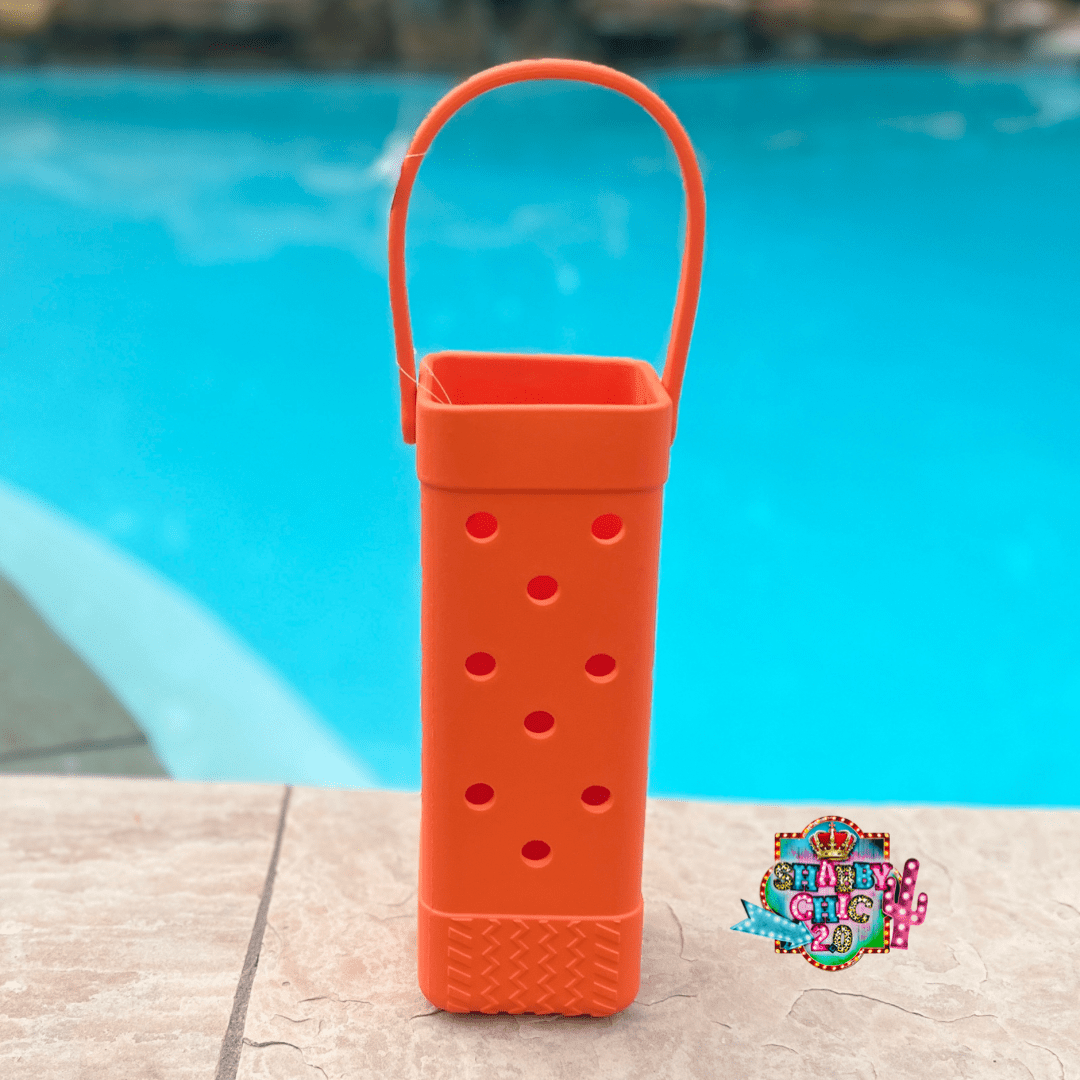 BYO Bogg® Wine Tote - ORANGE you glad Shabby Chic Boutique and Tanning Salon