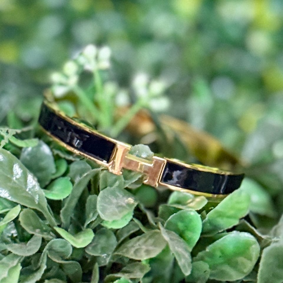 Colorful Fashion Bracelets Shabby Chic Boutique and Tanning Salon Black