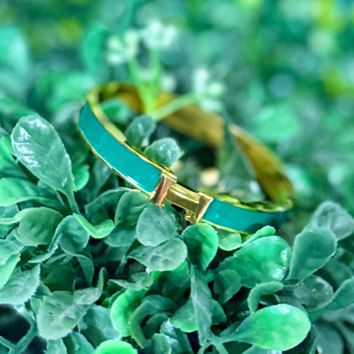 Colorful Fashion Bracelets Shabby Chic Boutique and Tanning Salon Green