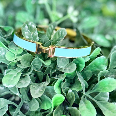 Colorful Fashion Bracelets Shabby Chic Boutique and Tanning Salon Light Blue