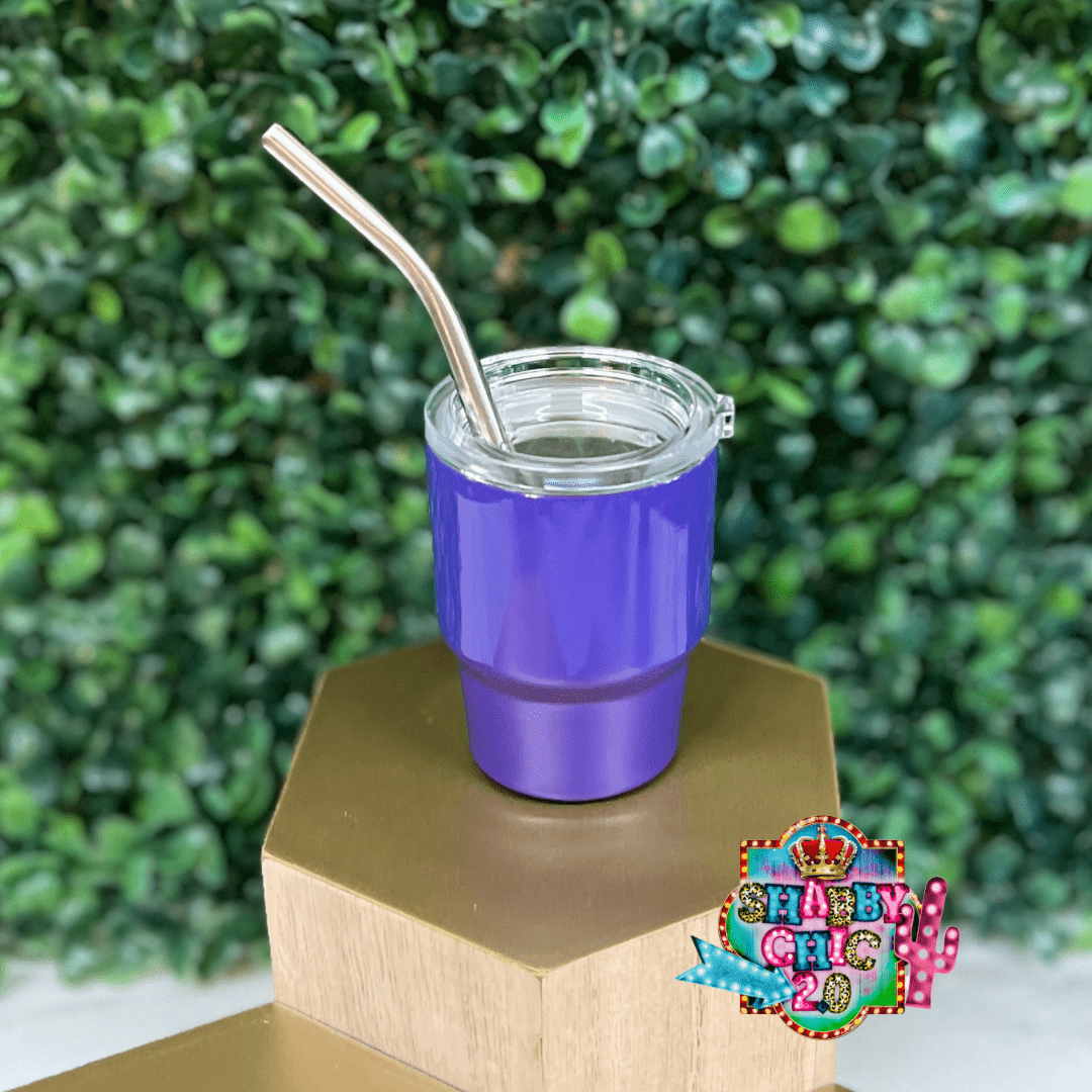 Cutest 2oz Mini Tumblers Shabby Chic Boutique and Tanning Salon