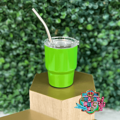 Cutest 2oz Mini Tumblers Shabby Chic Boutique and Tanning Salon