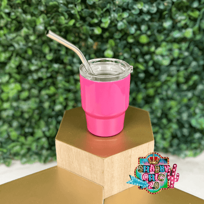 Cutest 2oz Mini Tumblers Shabby Chic Boutique and Tanning Salon