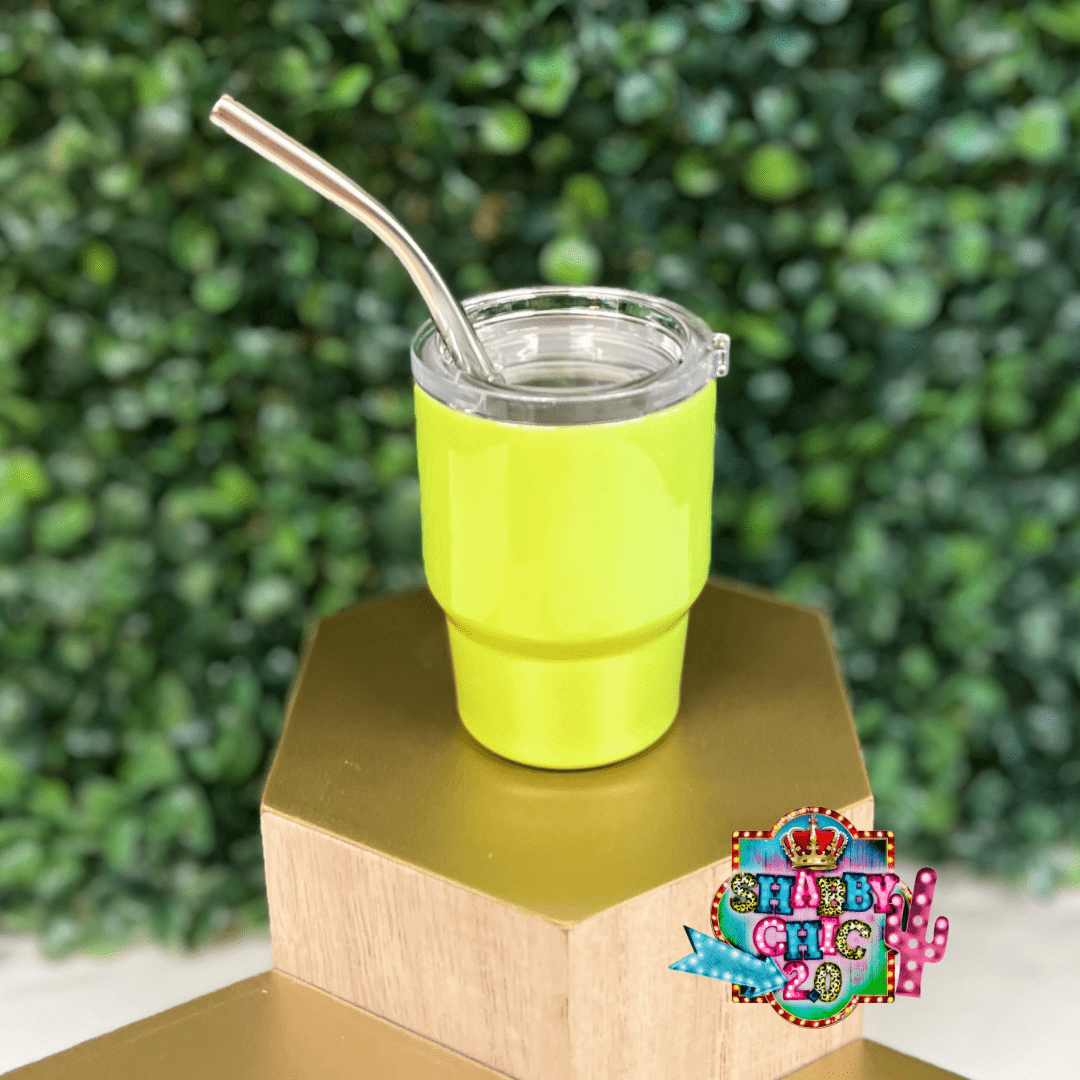 Cutest 2oz Mini Tumblers Shabby Chic Boutique and Tanning Salon