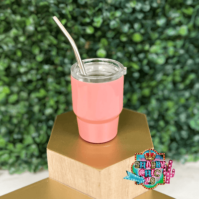 Cutest 2oz Mini Tumblers Shabby Chic Boutique and Tanning Salon