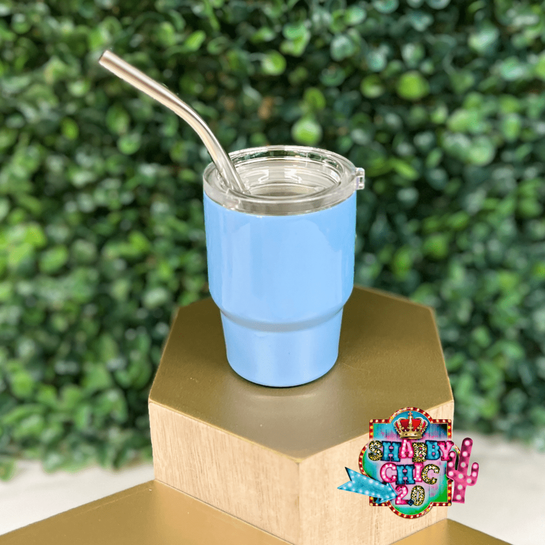 Cutest 2oz Mini Tumblers Shabby Chic Boutique and Tanning Salon