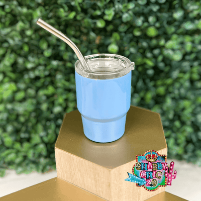 Cutest 2oz Mini Tumblers Shabby Chic Boutique and Tanning Salon