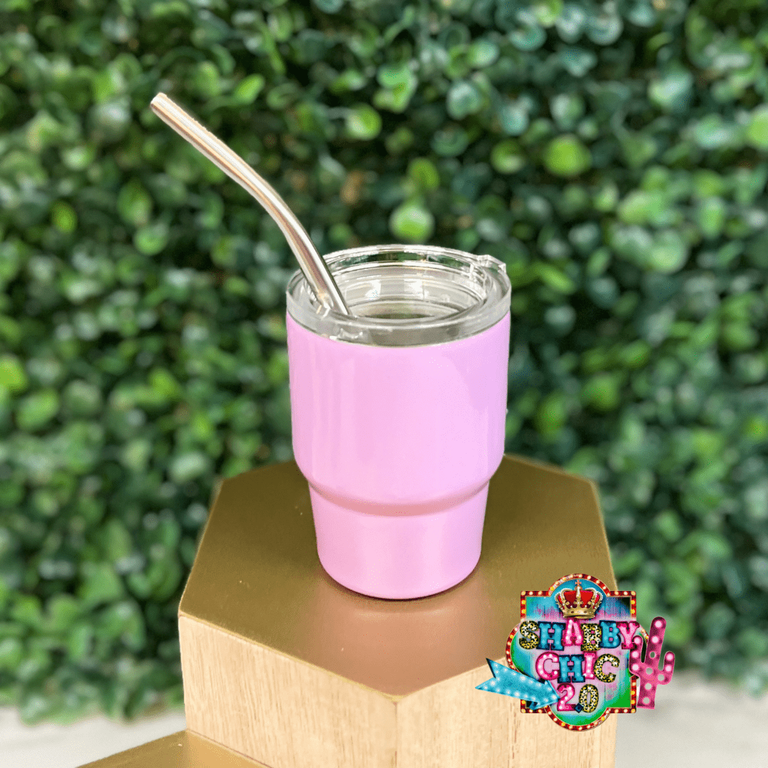 Cutest 2oz Mini Tumblers Shabby Chic Boutique and Tanning Salon