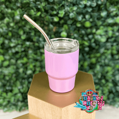 Cutest 2oz Mini Tumblers Shabby Chic Boutique and Tanning Salon