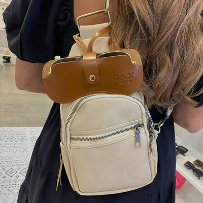 Dax Eyewear Clutch Shabby Chic Boutique and Tanning Salon Brown