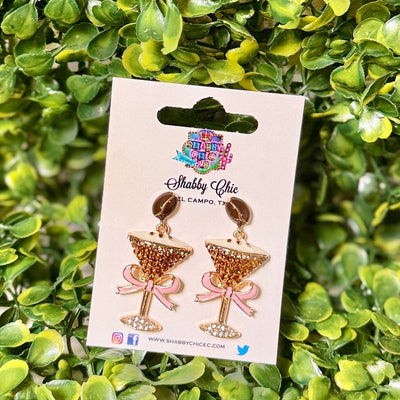 Espresso Martini Please Earrings Shabby Chic Boutique and Tanning Salon