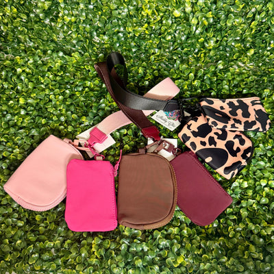 Fall Coin/Credit Card Wristlet Shabby Chic Boutique and Tanning Salon