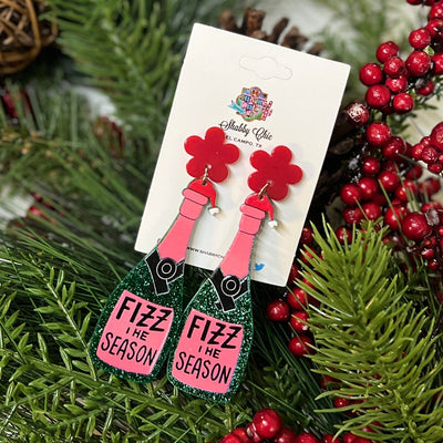 Fizz The Season Earrings Shabby Chic Boutique and Tanning Salon