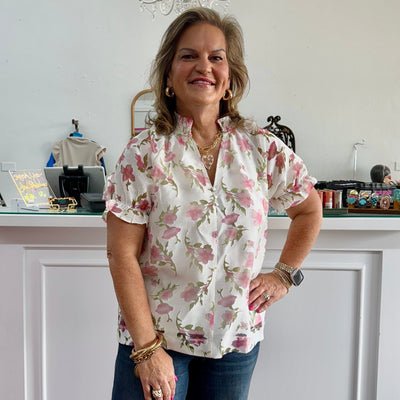 Floral Essence Top Shabby Chic Boutique and Tanning Salon