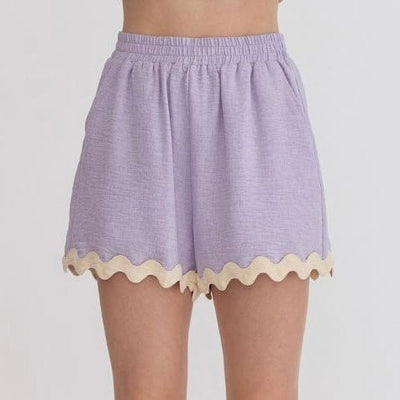 Forget Me Knot Lavendar Shorts Shabby Chic Boutique and Tanning Salon