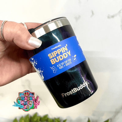 Frost Buddy 8oz Sippin' Buddy Shabby Chic Boutique and Tanning Salon Northern Lights