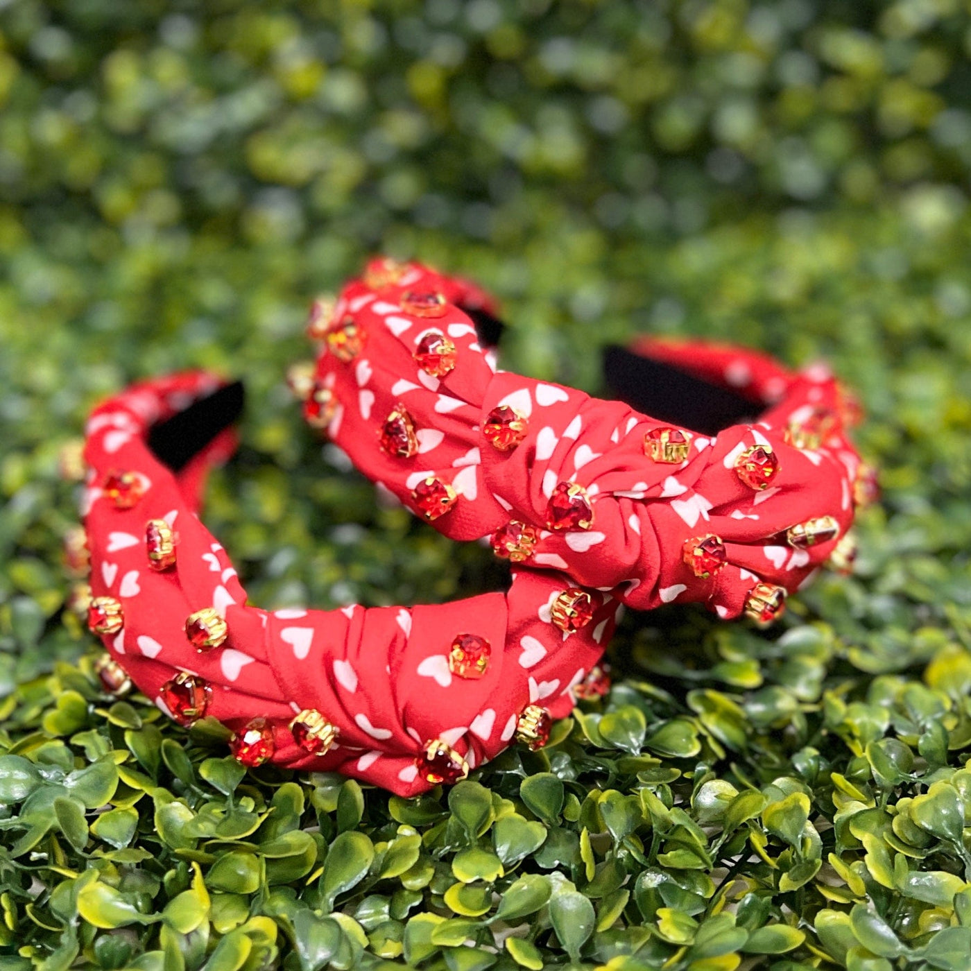 Full of Hearts Handband Shabby Chic Boutique and Tanning Salon