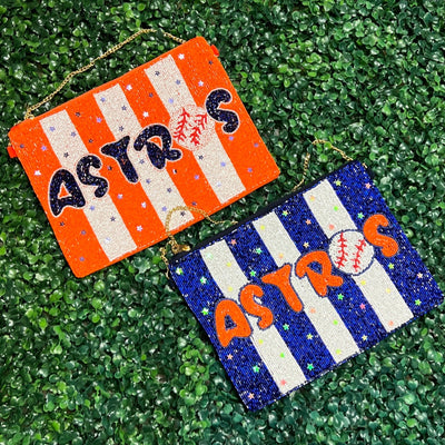 Game Day Beaded Bag Shabby Chic Boutique and Tanning Salon