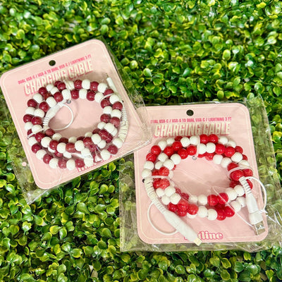 Game Day Vibes Phone Chargers Shabby Chic Boutique and Tanning Salon