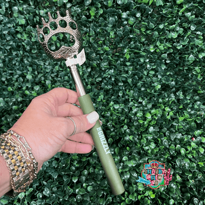 Grizzly Claw Back Scratcher Shabby Chic Boutique and Tanning Salon Green