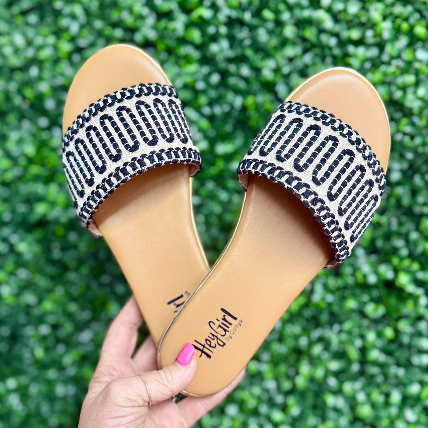 Here For A Goodtime Sandal - Black Shabby Chic Boutique and Tanning Salon