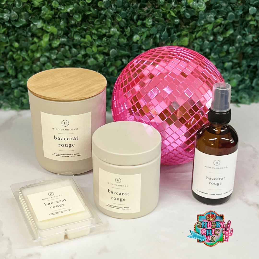 Hico Candle Company - Bacarrat (Copy) Shabby Chic Boutique and Tanning Salon
