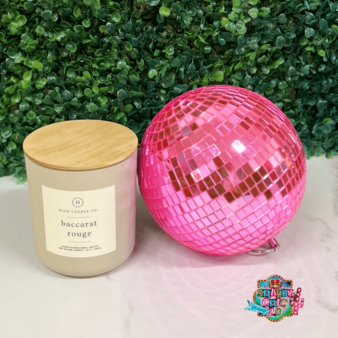 Hico Candle Company - Bacarrat (Copy) Shabby Chic Boutique and Tanning Salon Large Candle - 12 oz