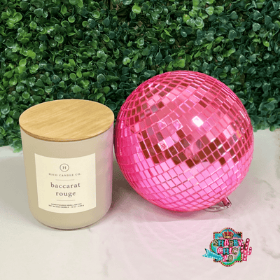 Hico Candle Company - Bacarrat (Copy) Shabby Chic Boutique and Tanning Salon Large Candle - 12 oz