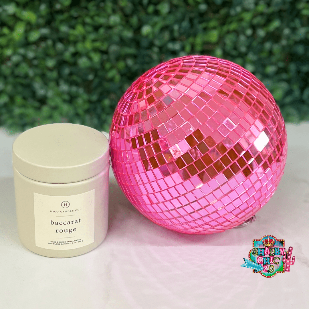 Hico Candle Company - Bacarrat (Copy) Shabby Chic Boutique and Tanning Salon Small Candle - 9 oz