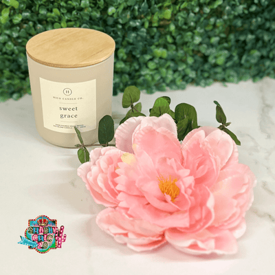 Hico Candle Company - Sweet Grace Shabby Chic Boutique and Tanning Salon Large Candle - 12 oz
