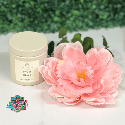 Hico Candle Company - Sweet Grace Shabby Chic Boutique and Tanning Salon Small Candle - 9 oz