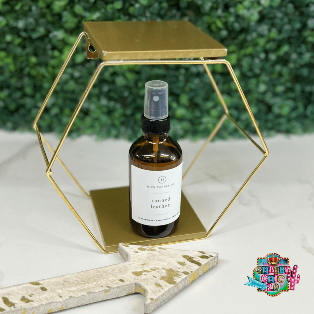 Hico Candle Company - Tanned Leather Shabby Chic Boutique and Tanning Salon Room Spray