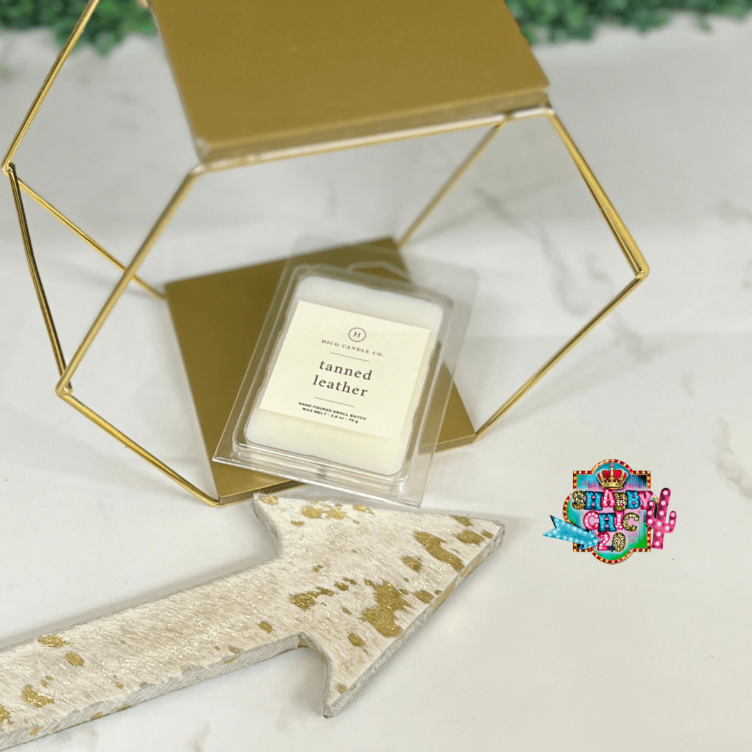 Hico Candle Company - Tanned Leather Shabby Chic Boutique and Tanning Salon Wax Melts